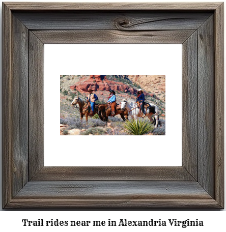 trail rides near me in Alexandria, Virginia